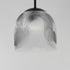 Maxim Dune Single Pendant in Black Finish Model: 15121CRBK