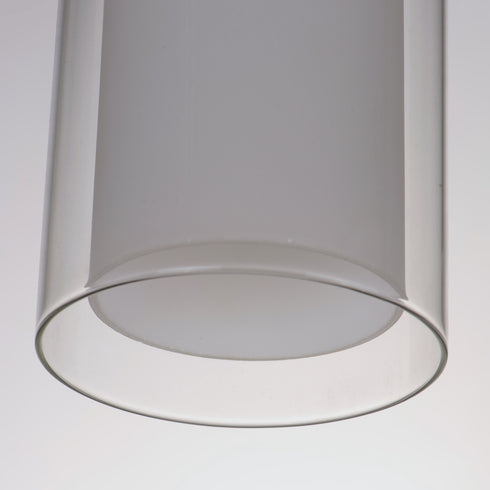 Maxim Duo Mini Pendant in Satin Nickel Finish Model: 12289CLSWSN