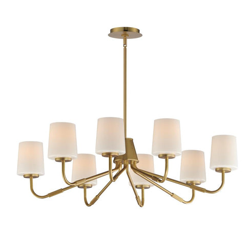 Maxim Durham Chandelier in Black Finish Model: 12698WTBK