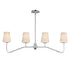 Maxim Durham Linear Pendant in Black Finish Model: 12697WTBK