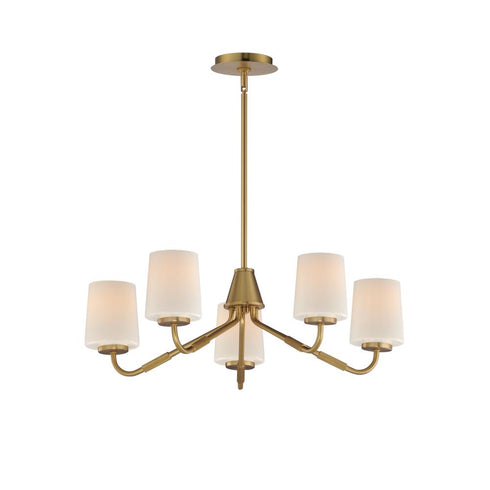 Maxim Durham Single Tier Chandelier in Black Finish Model: 12696WTBK