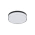 Maxim Edge Flush Mount in Black Finish Model: 59762CLFTBK
