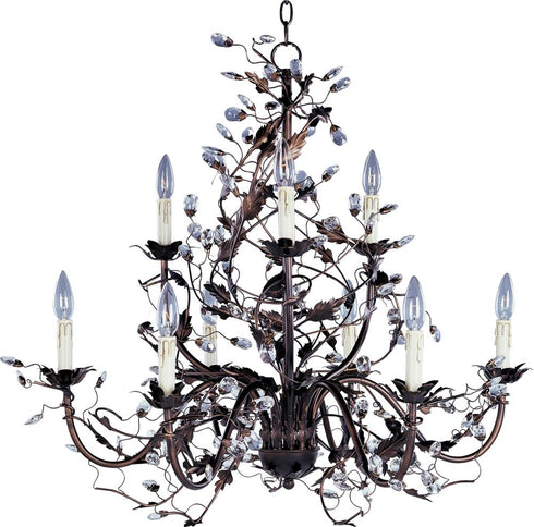 Maxim Elegante Multi Tier Chandelier in Oil Rubbed Bronze Finish Model: 2852OI