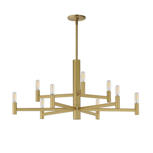 Maxim Emana Chandelier in Black Finish Model: 21369BK