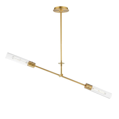 Maxim Equilibrium Linear Pendant in Black Finish Model: 26372CLBK
