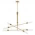 Maxim Equilibrium Multi Light Pendant in Black Finish Model: 26376CLBK