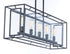 Maxim Era Chandelier in Black Finish Model: 21677CDBK