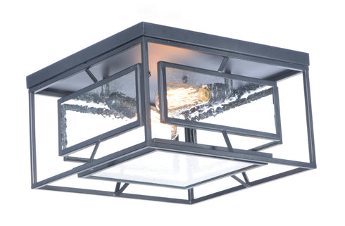 Maxim Era Flush Mount in Black Finish Model: 21670CDBK