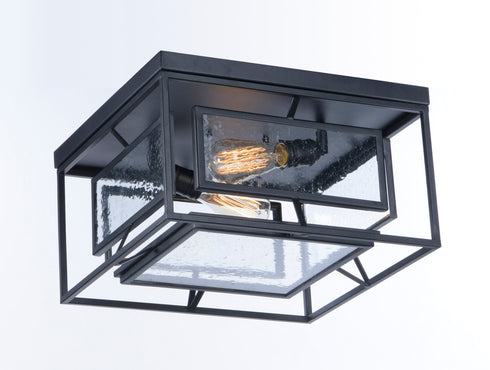 Maxim Era Flush Mount in Black Finish Model: 21670CDBK