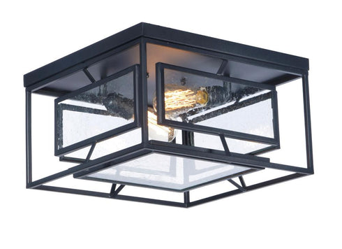 Maxim Era Flush Mount in Black Finish Model: 21670CDBK/BUL