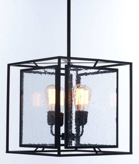 Maxim Era Multi Light Pendant in Black Finish Model: 21675CDBK