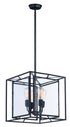 Maxim Era Multi Light Pendant in Black Finish Model: 21675CDBK