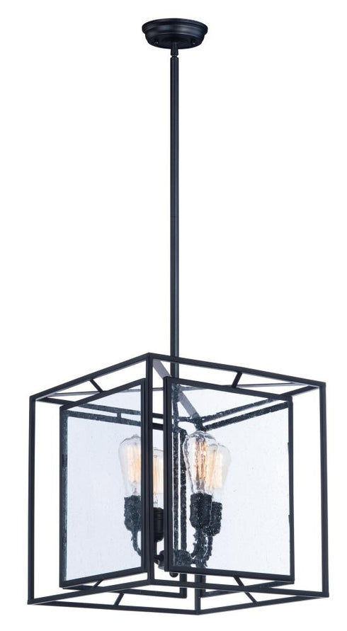 Maxim Era Multi Light Pendant in Black Finish Model: 21675CDBK/BUL
