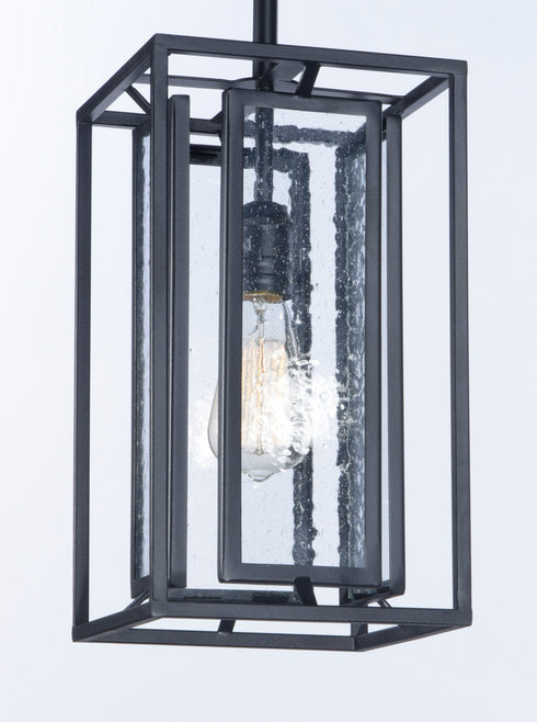 Maxim Era Single Pendant in Black Finish Model: 21672CDBK