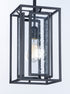 Maxim Era Single Pendant in Black Finish Model: 21672CDBK