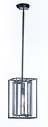 Maxim Era Single Pendant in Black Finish Model: 21672CDBK