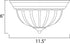 Maxim Essentials - 583x Essentials 583x Flush Mount in Oil Rubbed Bronze Finish Model: 5830FTOI