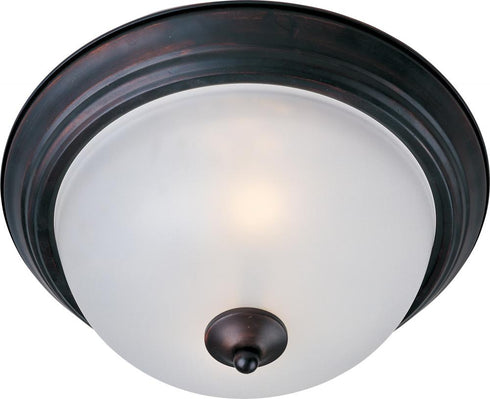 Maxim Essentials - 584x Essentials 584x Flush Mount in Oil Rubbed Bronze Finish Model: 5840FTOI