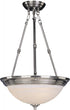 Maxim Essentials - 584x Essentials 584x Invert Bowl Pendant in Satin Nickel Finish Model: 5846MRSN