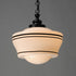 Maxim Eureka Single Pendant in Black Finish Model: 21533WTBK