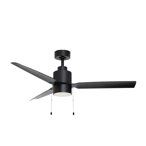 Maxim Falcon - Pull Falcon Pull Indoor Ceiling Fan in Black Finish Model: 88707BK
