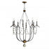 Maxim Formosa Chandelier in Ecru/Venetian Gold Finish Model: 20488ECVG