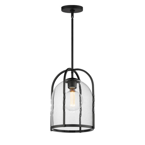 Maxim Foundry Outdoor Pendant in Black Finish Model: 30194CDBK