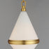 Maxim Giza Mini Pendant in Satin Brass Finish Model: 10372WTSBR