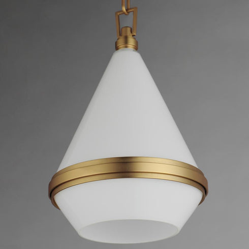 Maxim Giza Mini Pendant in Satin Brass Finish Model: 10372WTSBR