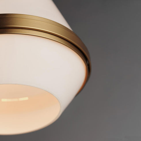 Maxim Giza Mini Pendant in Satin Brass Finish Model: 10372WTSBR