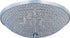 Maxim Glimmer Flush Mount in Plated Silver Finish Model: 39872BCPS