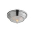 Maxim Hargreaves Flush Mount in Black Finish Model: 10390PRBK