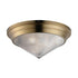 Maxim Hargreaves Flush Mount in Black Finish Model: 10399PRBK