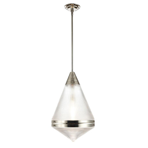 Maxim Hargreaves Single Pendant in Black Finish Model: 10395PRBK