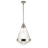 Maxim Hargreaves Single Pendant in Black Finish Model: 10395PRBK