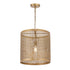Maxim Hatcher Single Pendant in Black Finish Model: 31222BK