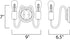 Maxim Haven Wall Sconce in Black Satin Nickel Finish Model: 11739BKSN