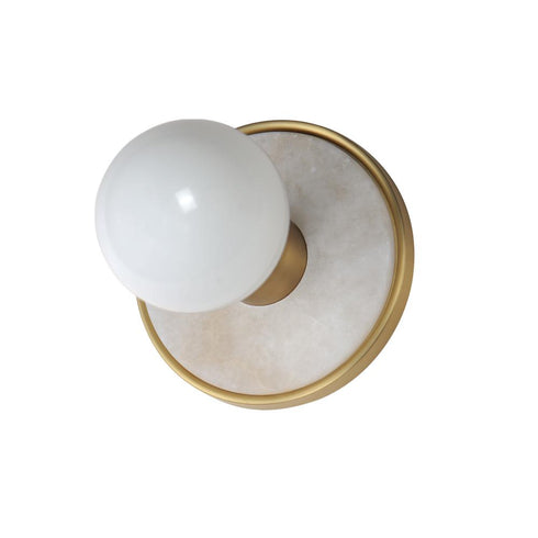 Maxim Hollywood Wall Sconce in Black / Natural Aged Brass Finish Model: 26091BKNAB