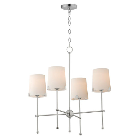 Maxim Huntington Chandelier in Satin Brass Finish Model: 32364WTSBR