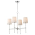 Maxim Huntington Chandelier in Satin Brass Finish Model: 32364WTSBR