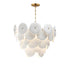 Maxim Isla Chandelier in Natural Aged Brass Finish Model: 12825WTNAB
