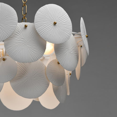 Maxim Isla Mini Chandelier in Natural Aged Brass Finish Model: 12824WTNAB