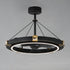 Maxim Jewel Fandelight in Black / Gold Finish Model: 61019BCBKGLD