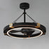 Maxim Jewel Fandelight in Black / Gold Finish Model: 61019BCBKGLD