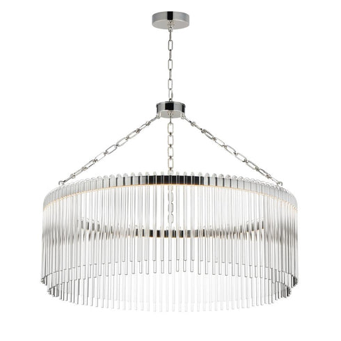 Maxim Jolie Chandelier in Natural Aged Brass Finish Model: 38423CLNAB