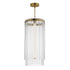 Maxim Jolie Entry Foyer Pendant in Natural Aged Brass Finish Model: 38426CLNAB