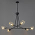 Maxim Keppe Chandelier in Dark Bronze Finish Model: 26266SSDBZ