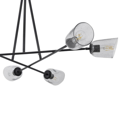 Maxim Keppe Chandelier in Dark Bronze Finish Model: 26266SSDBZ