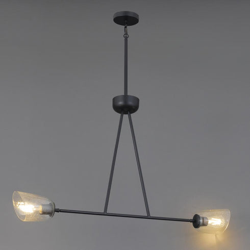 Maxim Keppe Linear Pendant in Dark Bronze Finish Model: 26262SSDBZ