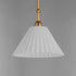 Maxim Kismet Single Pendant in Gold Leaf Finish Model: 18311SWGL